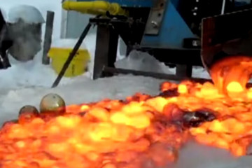 lava on ice