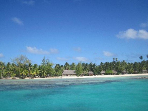 Tikehau Atoll island