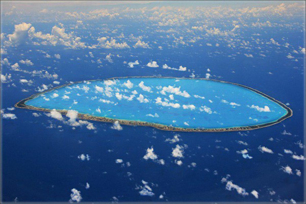 Tikehau Atoll island