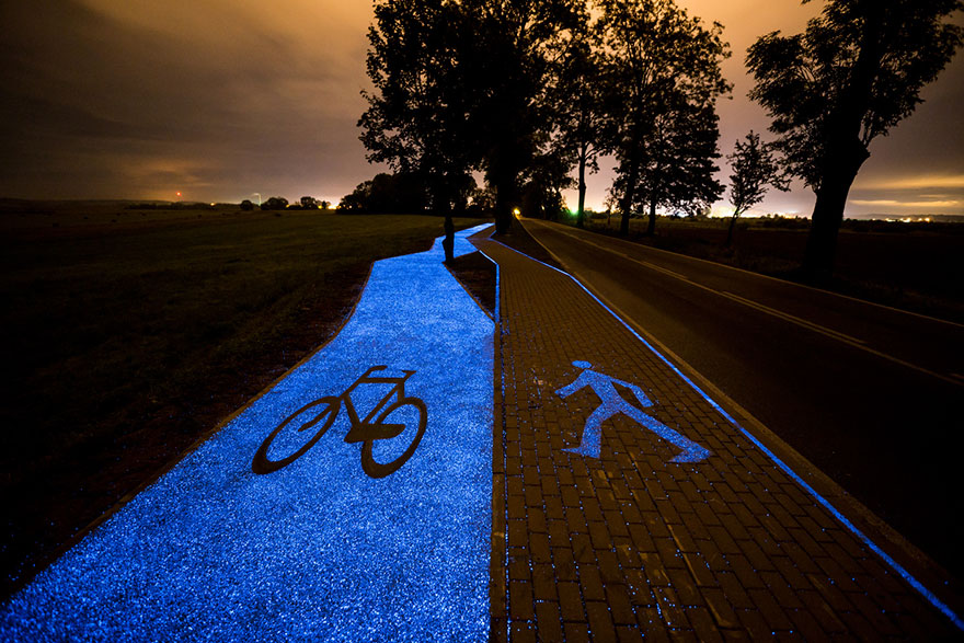 glowing path