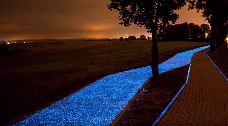 glowing path